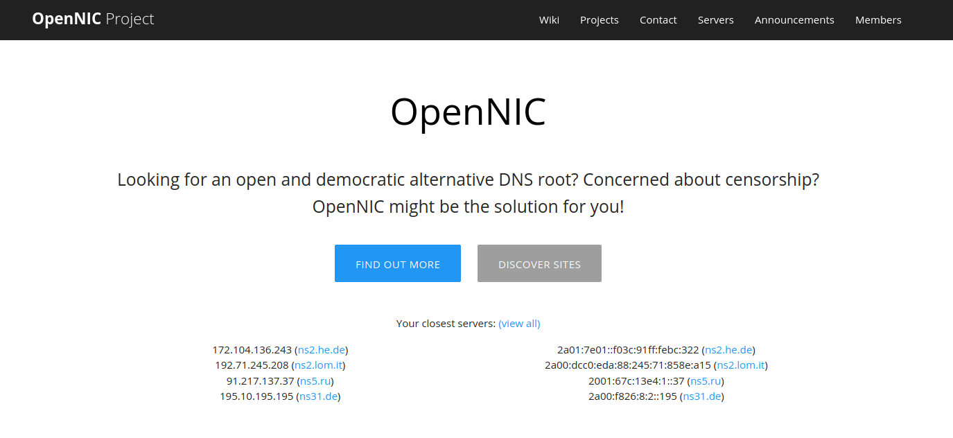 OpenNIC